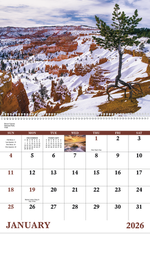 Good Value™ Landscapes of America - Spiral Calendar 7001 Copy (2) image thumbnail