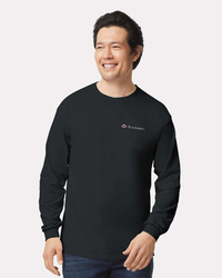 Image of Gildan Unisex Long Sleeve T-Shirt Copy (Logo Front and Back)