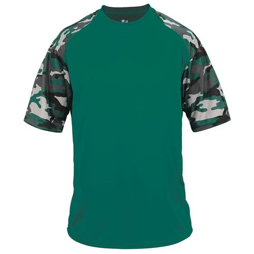 Badger Adult Camo Sport Tee image thumbnail