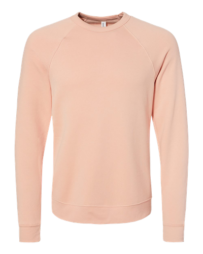 UNISEX Bella Sponge Fleece Raglan Crewneck Sweatshirt - 3901_1Clr Front image thumbnail