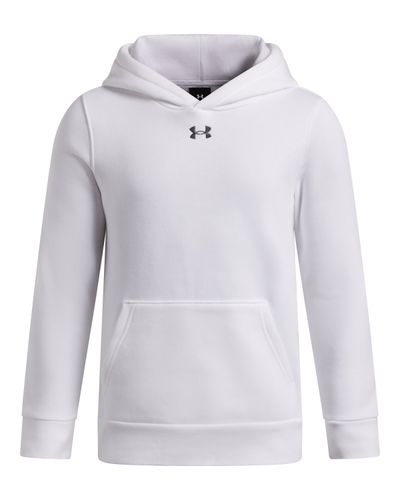 UA Icon Fleece Team Boys' Hoodie  image thumbnail