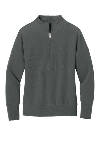 Mercer+Mettle Women's Linear Texture 1/4-Zip image thumbnail
