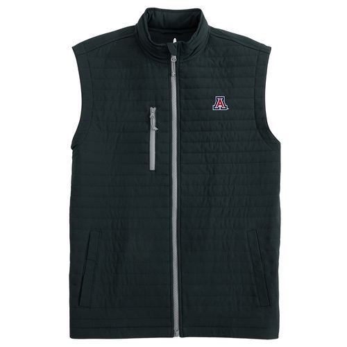 Men’s Johnnie-O University of Arizona Crosswind Quilted Performance Vest  image thumbnail