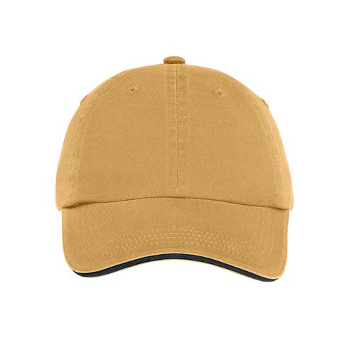 Port Authority Sandwich Bill Cap with Striped Closure image thumbnail