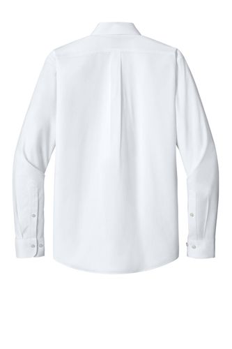 Brooks Brothers Wrinkle-Free Stretch Pinpoint Spread Collar Shirt BB18012 image thumbnail
