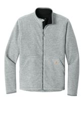 Image of Carhartt Textured Full-Zip Fleece Jacket CT106416