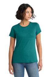 Image of LADIES District Perfect Tri Tee - DM130L_1Clr Front
