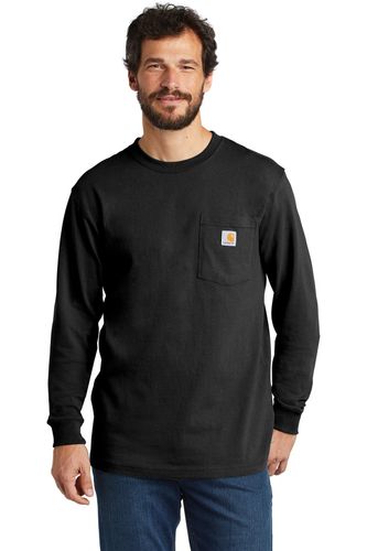 Carhartt Workwear Pocket Long Sleeve T-Shirt. CTK126 image thumbnail