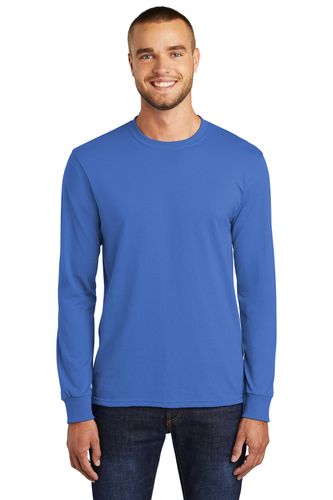 Port & Company Long Sleeve T-Shirt Copy (Logo Front and Back) image thumbnail