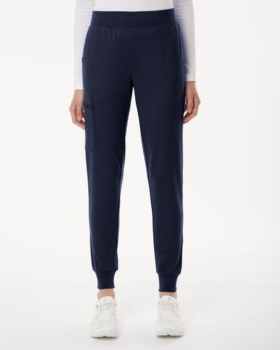 Jaanuu Women's Rubi Ultrasoft Scrub Joggers - Petite Sizes image thumbnail