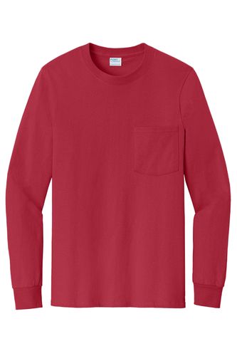 TALL HEAVYWEIGHT COTTON LONG-SLEEVE POCKET TEE image thumbnail TALL HEAVYWEIGHT COTTON LONG-SLEEVE POCKET TEE image thumbnail