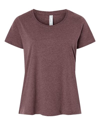 LADIES LAT Curvy Collection Fine Jersey Tee - 3816_1Clr Front image thumbnail