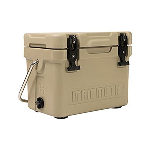 (Min 25) Mammoth Coolers Cruiser 15qt Rotomolded Cooler, Tan image thumbnail