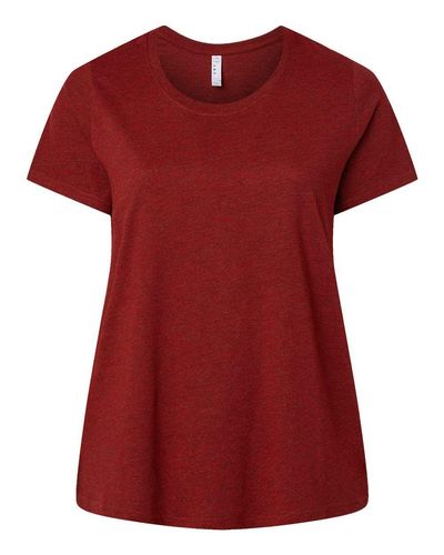 LADIES LAT Curvy Collection Fine Jersey Tee - 3816_1Clr Front image thumbnail