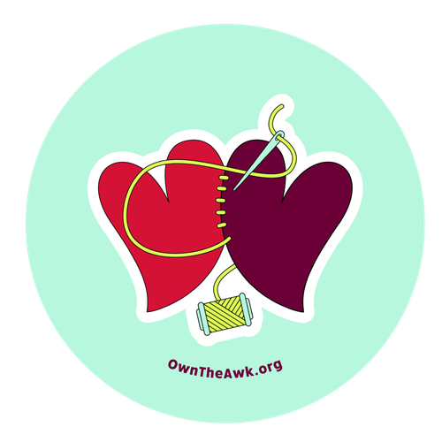 Own the Awk Stickers image thumbnail