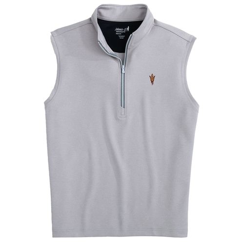 Men’s Johnnie-O Arizona State Daves Performance ¼ zip Vest (Sparky Logo)  image thumbnail