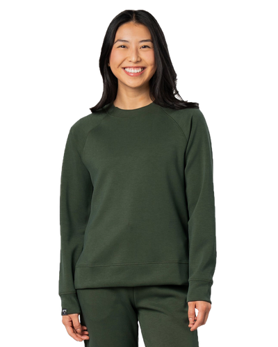 LADIES Storm Creek Comfort Zone Super Soft Modal Blend Crew Neck - 2875S_1Clr Front image thumbnail