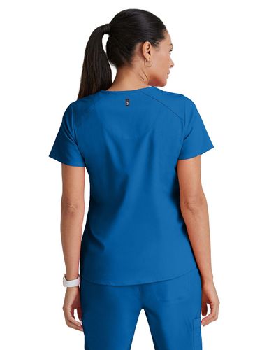 Grey's Anatomy - Women's 4-Pocket V-Neck Emma Scrub Top image thumbnail