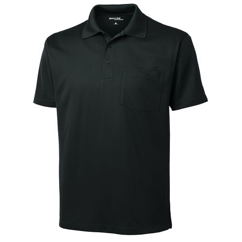 Sport-Tek Micropique Sport-Wick Pocket Polo image thumbnail