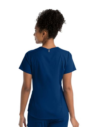 Grey's Anatomy - Women's 4-Pocket V-Neck Emma Scrub Top image thumbnail
