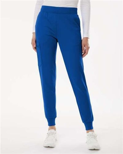 Jaanuu Women's Rubi Ultrasoft Scrub Joggers - Petite Sizes image thumbnail