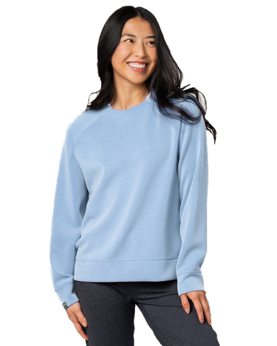 LADIES Storm Creek Comfort Zone Super Soft Modal Blend Crew Neck - 2875S_1Clr Front image thumbnail