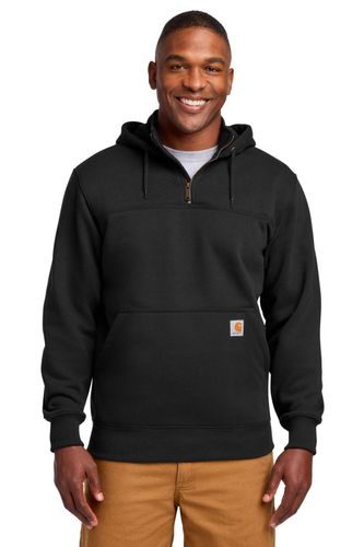 Carhartt Rain Defender Paxton Heavyweight Hooded Zip Mock Sweatshirt image thumbnail