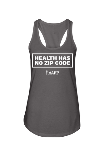 Women's Ideal Racerback Tank - Zip Code Logo - DTG image thumbnail