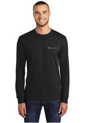 Image of Port & Company Long Sleeve T-Shirt Copy (Logo Front and Back)