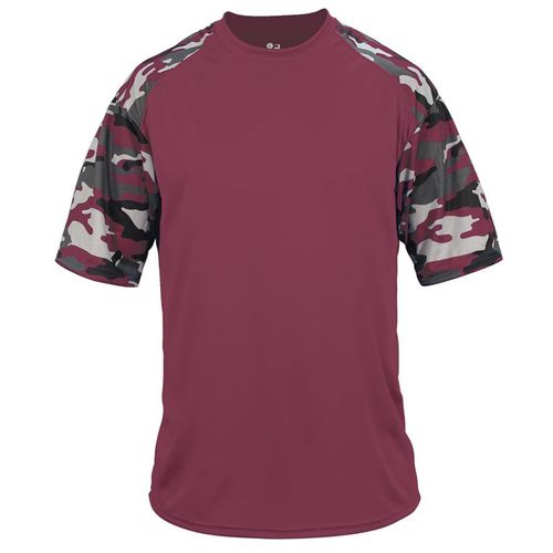 Badger Adult Camo Sport Tee image thumbnail