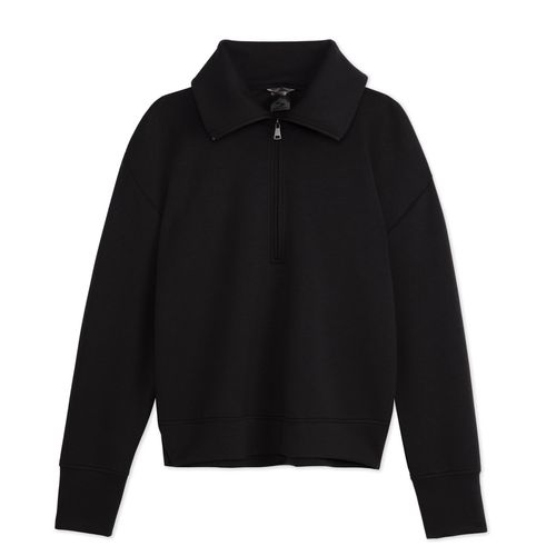 Storm Creek Women's ReLabel Comfort Zone Super Soft Modal Blend Half Zip RL2876S S image thumbnail