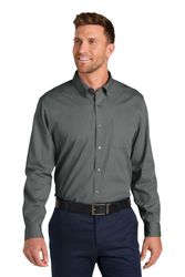 Image of Port Authority Long Sleeve Nailhead Easy Care Shirt W816