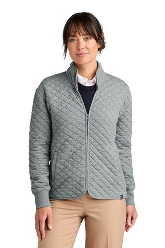 Brooks Brothers Women's Diamond Quilt Full-Zip BB18213 image thumbnail