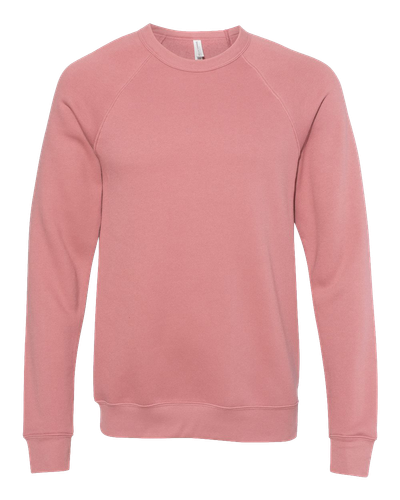 UNISEX Bella Sponge Fleece Raglan Crewneck Sweatshirt - 3901_1Clr Front image thumbnail