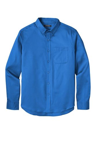 Port Authority Long Sleeve SuperPro Twill Shirt. W808 image thumbnail