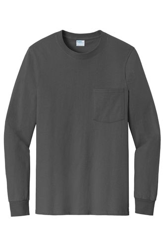TALL HEAVYWEIGHT COTTON LONG-SLEEVE POCKET TEE image thumbnail TALL HEAVYWEIGHT COTTON LONG-SLEEVE POCKET TEE image thumbnail