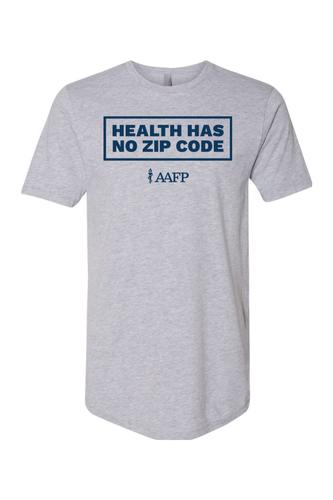 Next Level Apparel Cotton Long Body Tee - Zip Code Logo - DTG image thumbnail