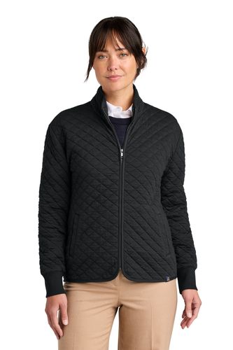 Brooks Brothers Women's Diamond Quilt Full-Zip BB18213 image thumbnail