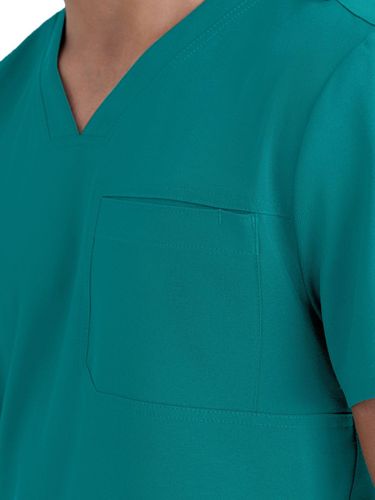 Grey's Anatomy - Men's 1-Pocket V-Neck Journey Scrub Top image thumbnail