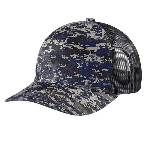Port Authority Digi Camo Snapback Trucker Cap image thumbnail