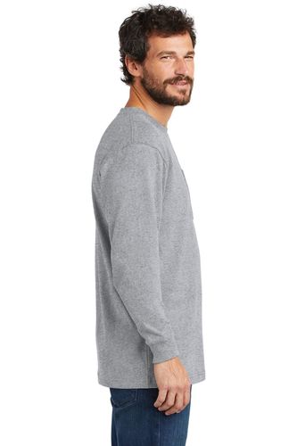 Carhartt Workwear Pocket Long Sleeve T-Shirt. CTK126 image thumbnail
