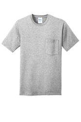 Image of MIDWEIGHT COTTON POCKET TEE