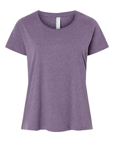 LADIES LAT Curvy Collection Fine Jersey Tee - 3816_1Clr Front image thumbnail