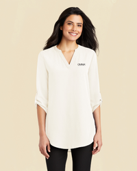 Image of Port Authority Women's 3/4-Sleeve Tunic Blouse
