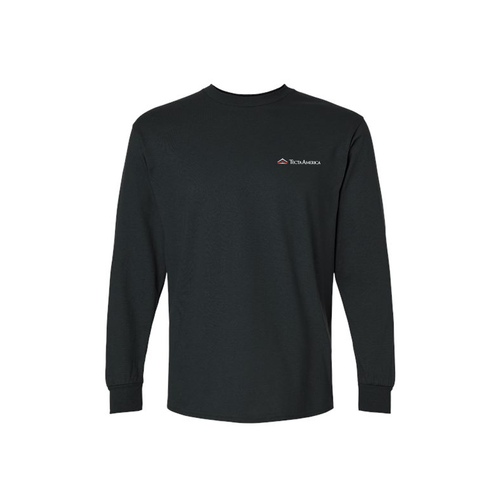 Gildan Unisex Long Sleeve T-Shirt Copy (Logo Front and Back) image thumbnail