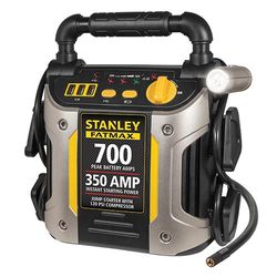 Image of (Min 25) Stanley FATMAX 350 Amp Jump Starter w/ Compressor