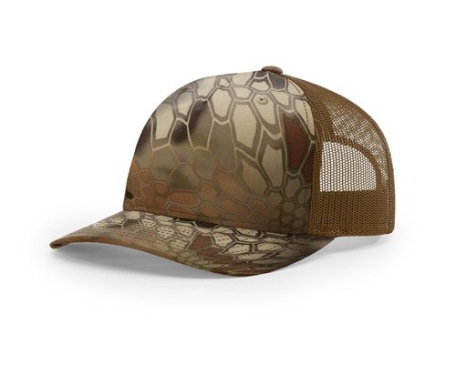 Richardson Printed Five-Panel 112 Trucker Cap - Offset Logo image thumbnail