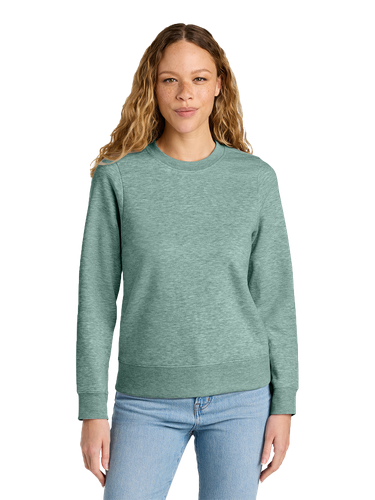 LADIES District V.I.T. Fleece Crew - DT6105_1Clr Front image thumbnail