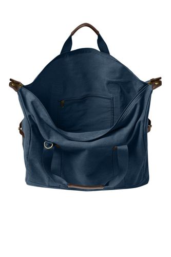 Port Authority Washed Canvas Duffel - BG8030_2Clr image thumbnail