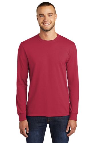Port & Company Long Sleeve T-Shirt Copy (Logo Front and Back) image thumbnail